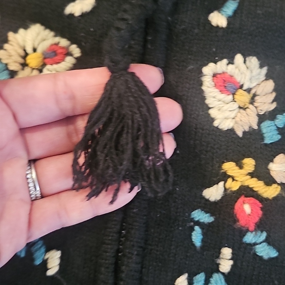 Vintage Embroidered Sweater Zip - Picture 5 of 9